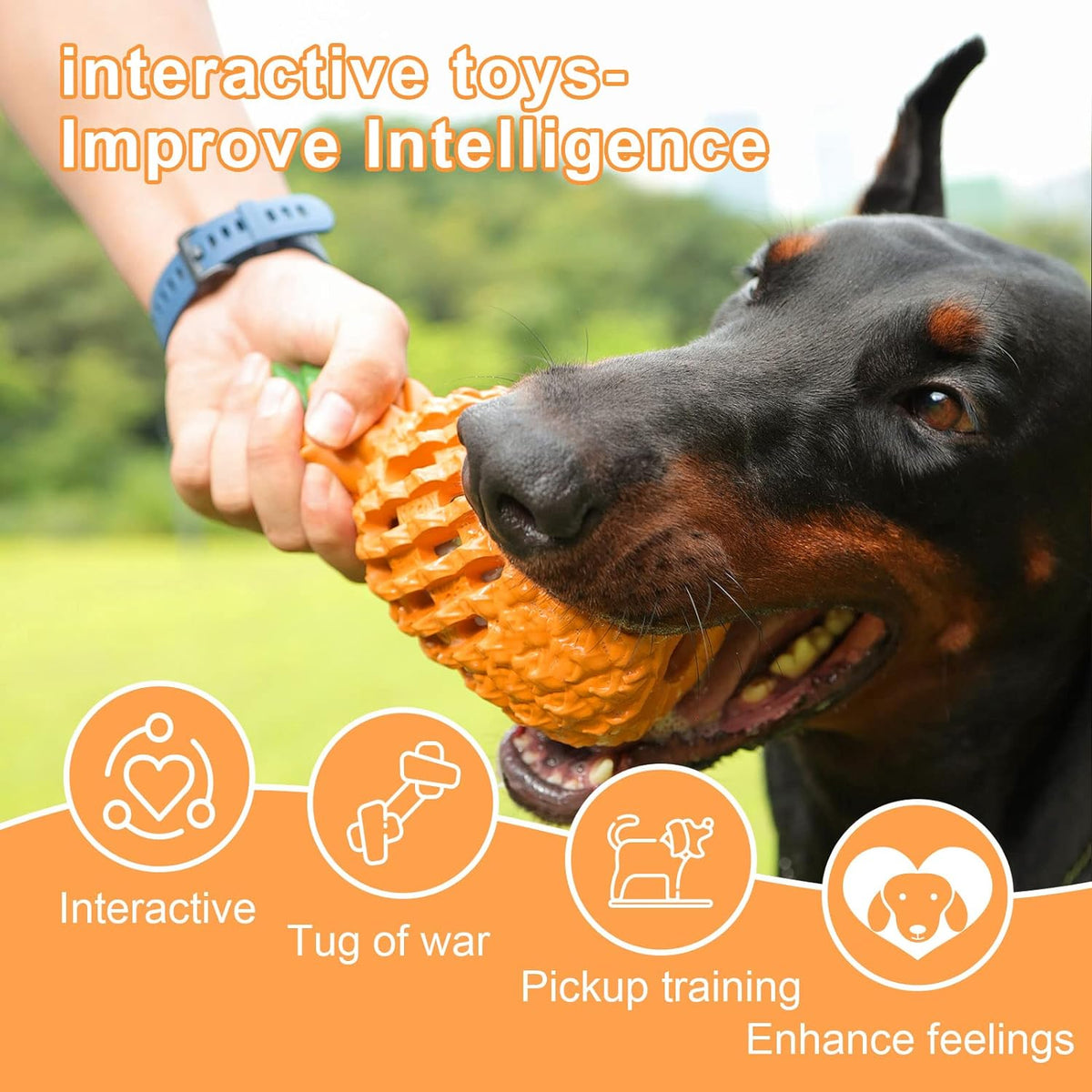 Dog Toys For Dogs Pineapple Dog Chew Toys For Aggressive Chewers Indestructible Dog Toys For Aggressive Chewers Dog - view 6