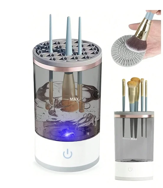 Automatic Brush Cleaner Electric Makeup Brush Cleaning Machine Fast Clean Dryer - view 4