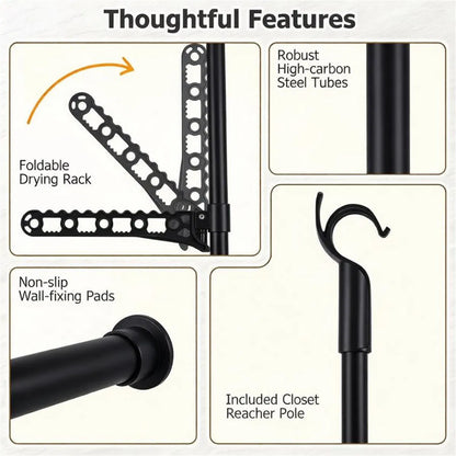 Clothing Supplies with Non-Slip 102.5 Inches - view 6