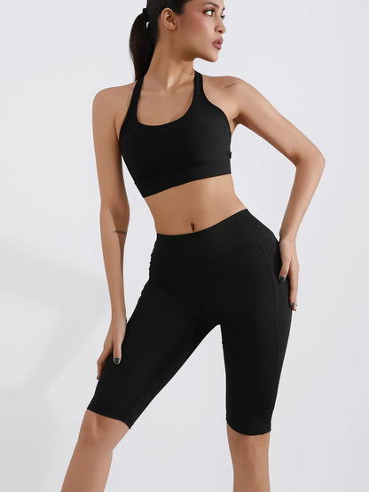 5-inch Yoga Shorts5 High-Waist Seamless Biker Shorts Butt-Lifting, Quick-Dry & Summer Workout Ready - view 2