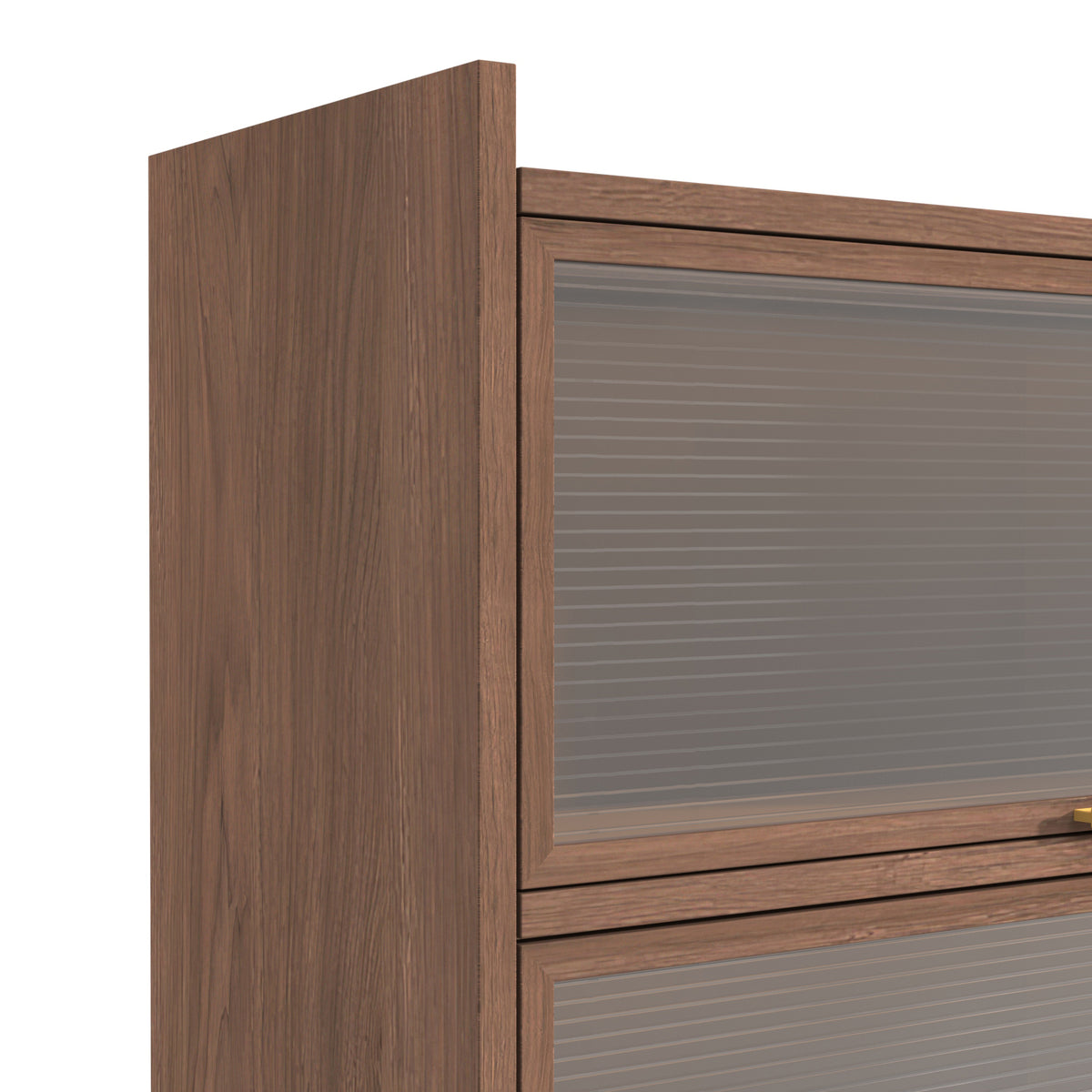 44'' Tall Metal 3 Flip Doors Cabinet, With Ample Storage Space For Bedroom, Office, Living Room, Hallway - view 3