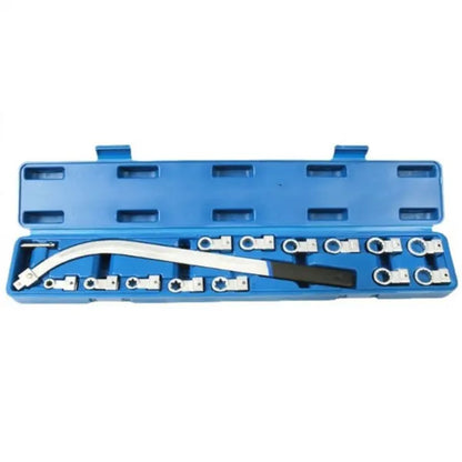 Professional Grade 15-Piece Timing Belt & V-Belt Adjuster Tool Kit | Heavy-Duty Chrome Vanadium Steel | For Tight - view 3