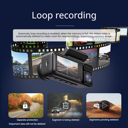 Compact HD Triple-lens Dash Cam - view 2