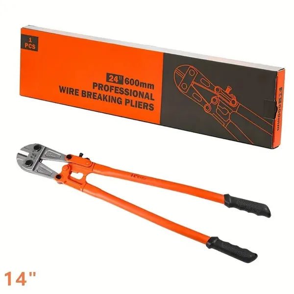 Heavy-Duty Mini Bolt Cutter 12' For Cutting Fence, Steel Wire, Small Chain, Screws, And Rivet