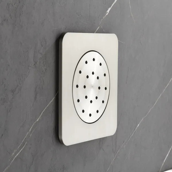 Shower System with Shower Head, Hand Shower, Slide Bar, Bodysprays, Shower Arm, Hose, Valve Trim, and Lever Handles - view 2