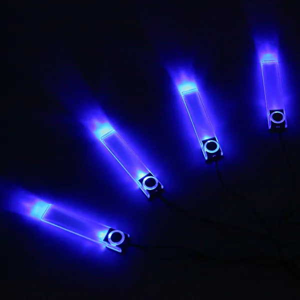 4Pcs Car Interior LED Atmosphere Light Car Charge - view 2