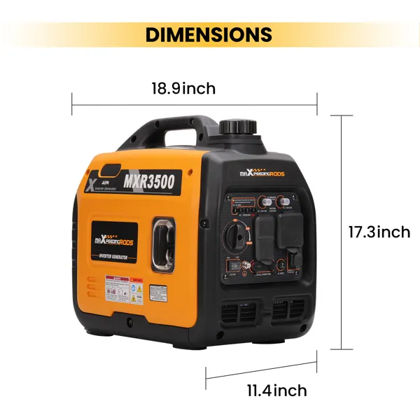 3.5KW Super Quiet Compact Portable Suitcase Inverter Generator Lightweight - view 4