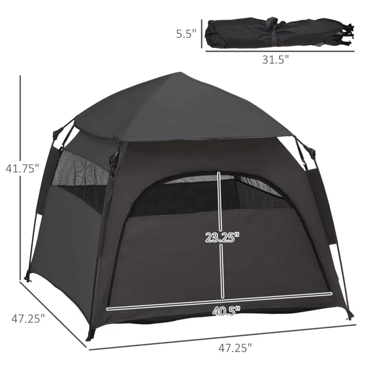 Pop Up Dog Tent / Pet Camping Tent - view 2