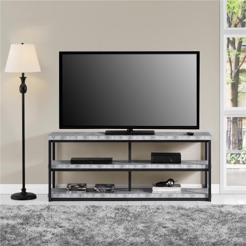 Ashlar TV Stand For TVs Up To, Light Concrete - view 3