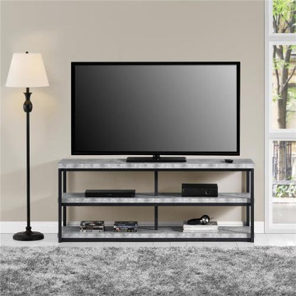Ashlar TV Stand For TVs Up To, Light Concrete - view 3