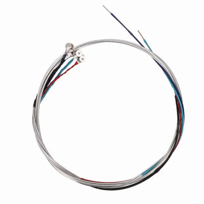 Do Not Sell On Amazon - 3-4 4-4 Nickel Silver Wound Violin Strings Set Silver - view 2