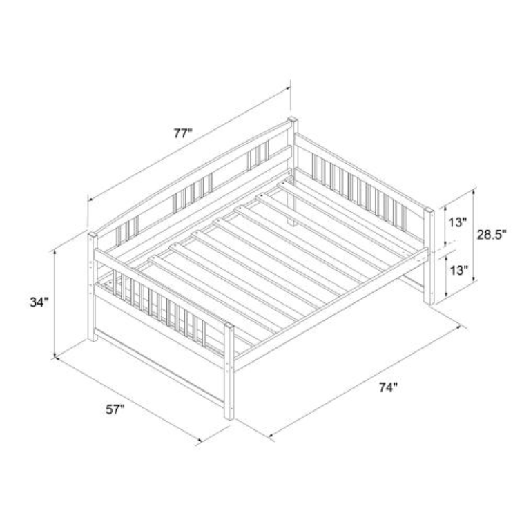Morgan Wood Daybed - view 5