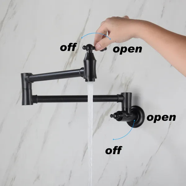 Folding faucet Pot Filler Faucet Wall Mount - view 2
