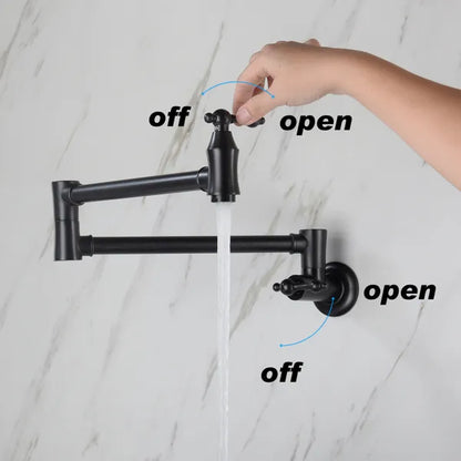 Folding faucet Pot Filler Faucet Wall Mount - view 2