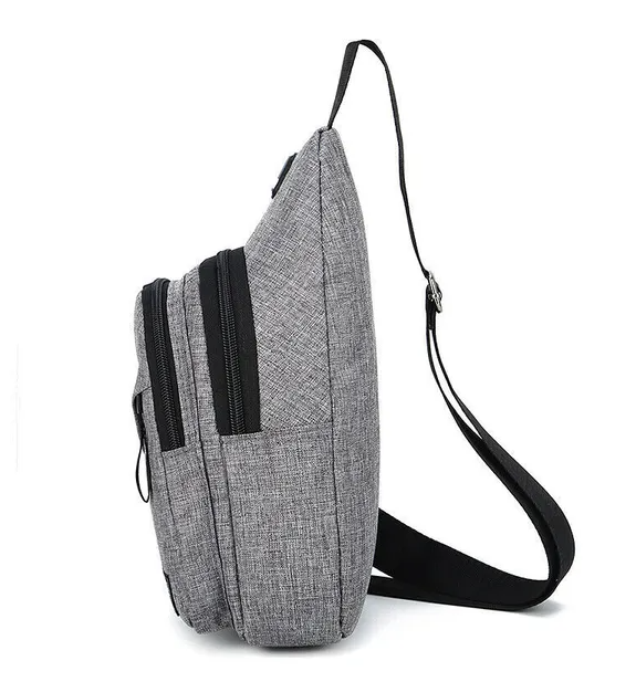 Men Women Sling Bag Chest Fanny Packs Cross Body Travel Sports Shoulder Backpack - view 5