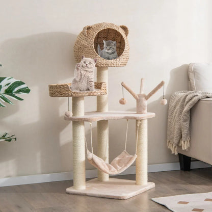Five-story Cat Tree with Hammock - view 7
