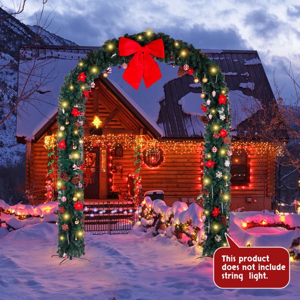240x40x265cm PVC Christmas Arch - view 3