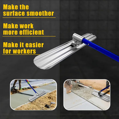 Bull Float Concrete Tools,48''×8'' Magnesium Aluminum Alloy Concrete Float with 4 Combinable Handles - view 4