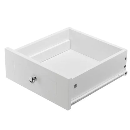Single Door Bedside Cabinet with A Drawer White - view 5