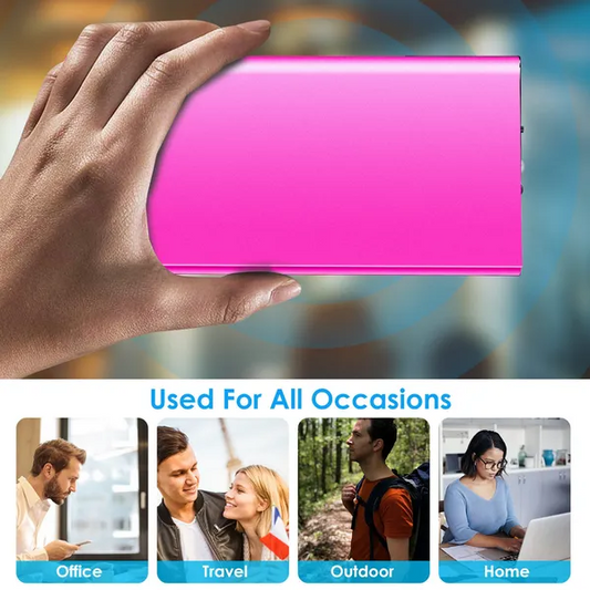 20000mAh Power Bank Ultra-thin External Battery Pack Phone Charger - view 2