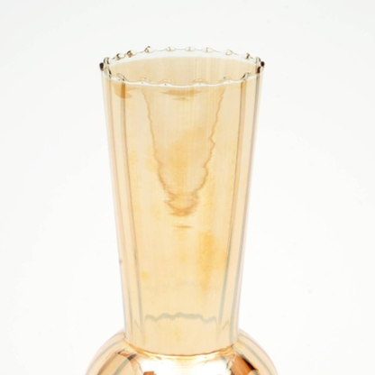 Whimsy Small Vase Elegant Decorative Accent For Home, Office & Events Modern Swirl Design For Floral Arrangements & - view 2