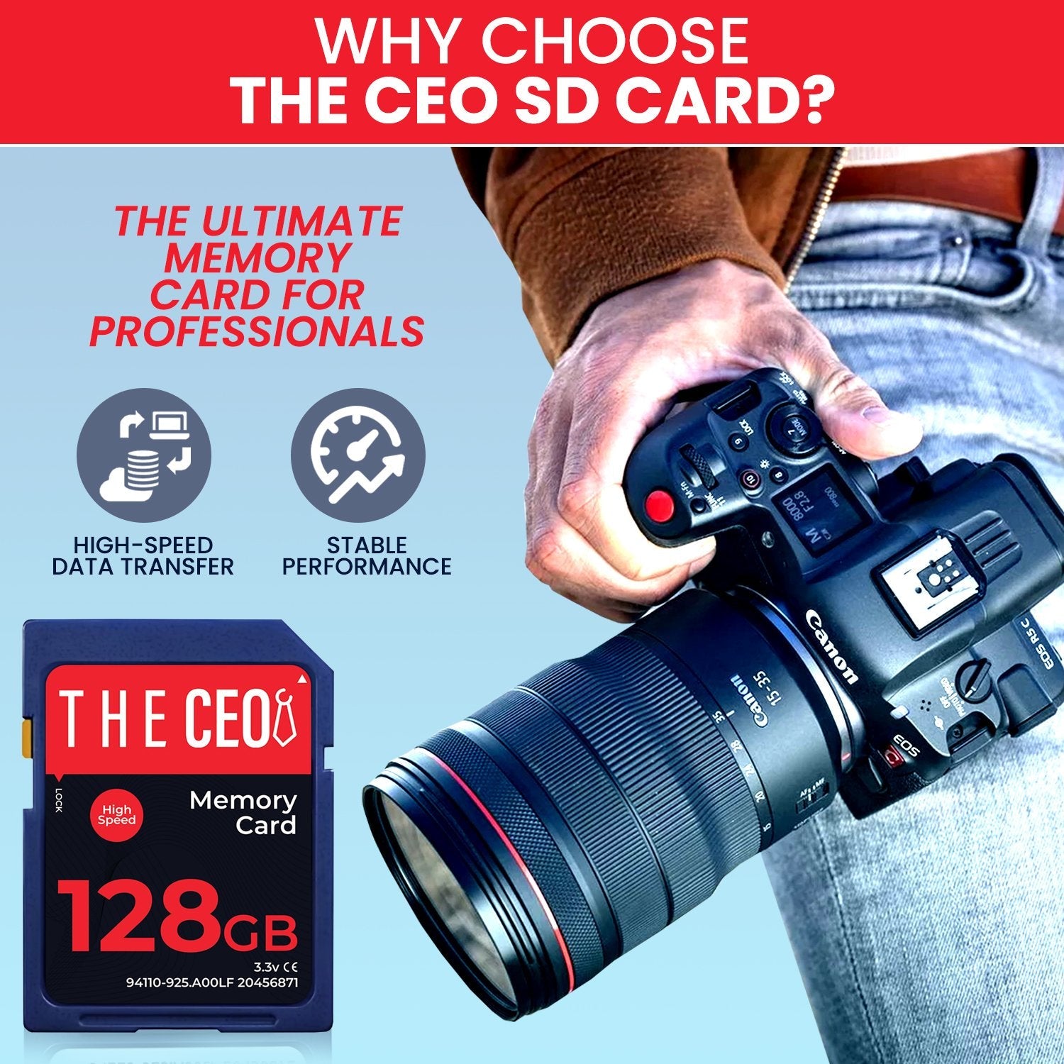 Tarjeta de memoria SD 128GB