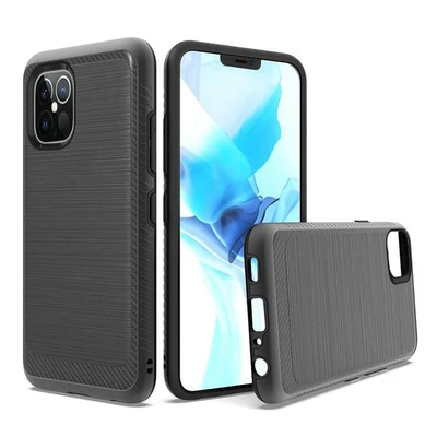 iPhone 12 5.4 Slim Brushed with Edged Lining Case
