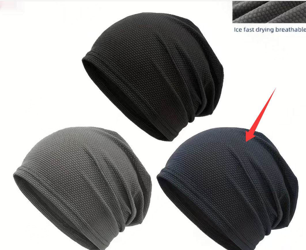 Sports Breathable Solid-color Minimalist Beanie - view 7