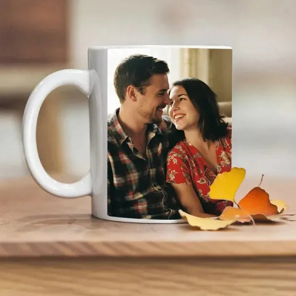 Custom Mug 11oz Christmas Photo Gift - Must Upload The Image - view 3