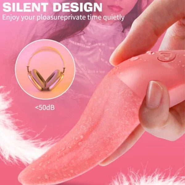 Tongue Clit Licking Vibrator-G-Spot Sucking Oral Massager Sex-Toys For Women Share - view 4