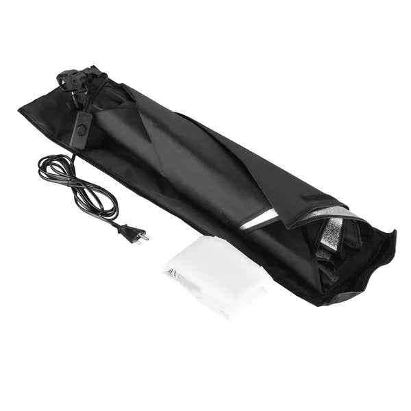 45W White Umbrellas Silver Black Umbrellas Soft Light Box Background Stand Light Stands Four - Do Not Sell On Amazon - view 4