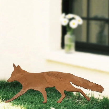 Halloween Christmas Animal Garden Stakes Iron Yard Decor For Lawn Patio Holiday Gift