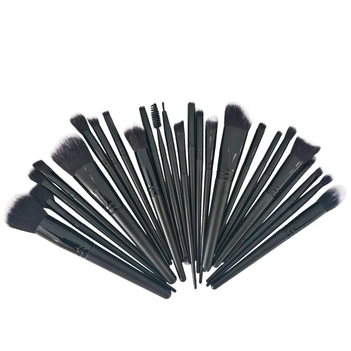25pcs Makeup Brush Concealer Blush Foundation Eyeshadow Make Up Brush Makeup tools Black