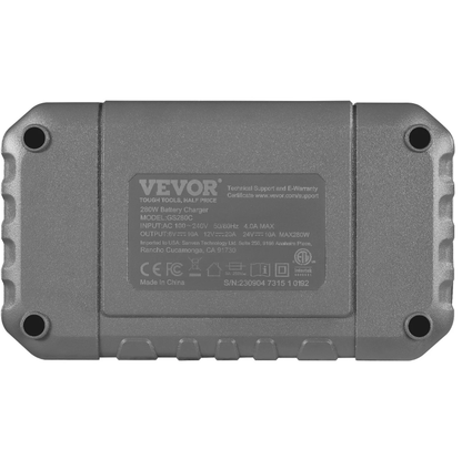 VEVOR Smart Battery Charger, 20-Amp, Lithium LiFePO4 Lead-Acid AGM Gel SLA Car Battery Charger With LCD Display - view 4