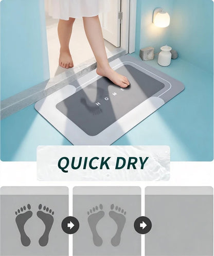 3PCS Absorbent Bath Mat Magic Rug Sets, Quick Drying Bath Mat Non-Slip Floor Rug Rubber Backed For Bathroom Kitchen - view 6