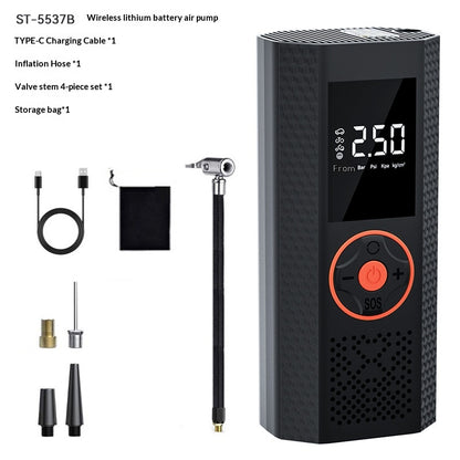 Electric Air Pump Tire Inflator Portable Inflator - view 7
