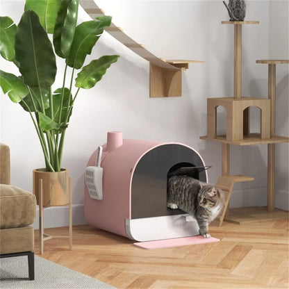 Fully Enclosed Cat Litter Box/Cat Litter Box - view 4