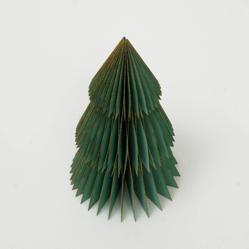 Green Handmade Paper Tree - Festive Decor - view 4