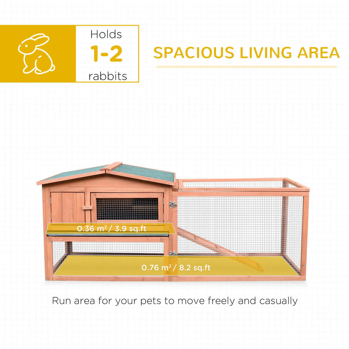 Rabbit Cage Outdoor, Rabbit House - view 7