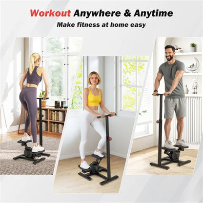Multi-Functional Exercise Stepper - Step+Twist Design, 300lbs Capacity, Non-Slip Pedals+Stable Metal Frame - view 3