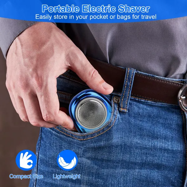 Portable Electric Shaver With LED Digital Display Type-C Rechargeable - view 3