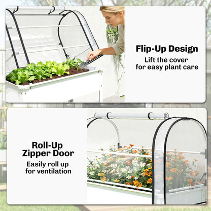 Garden Bed With Mini Greenhouse - view 6