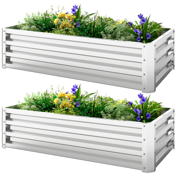 Raised Garden Bed With PE Greenhouse - view 4