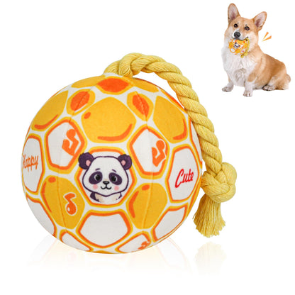 Dog Toys For Small Dogs, Interactive Dog Toys Squeaky Dog Ball Toys Rope Plush Toys Soft Stuffed Dog Toys Dog Chew Toys