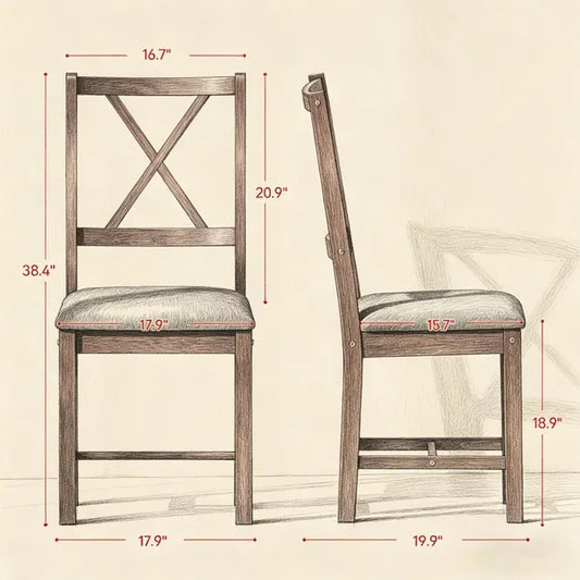 2 Pcs Dining Chair - view 2