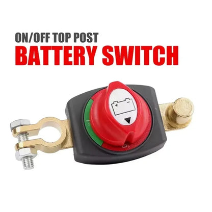 300A 12V-48V Battery Isolator Switch, Main Power Cut-Off For Car, Boat, RV, Truck - view 5
