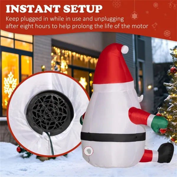 Christmas Snowman - view 2