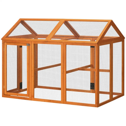 Wooden Chicken Coop - view 2