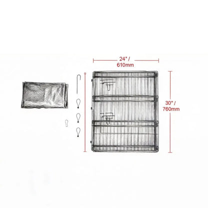 Dog House with Easy to Clean and Space-Saving for Outdoor - view 6