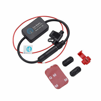 Car Auto Stereo FM & AM Radio Signal Antenna Aerial Signal Amp Amplifier Booster - view 8